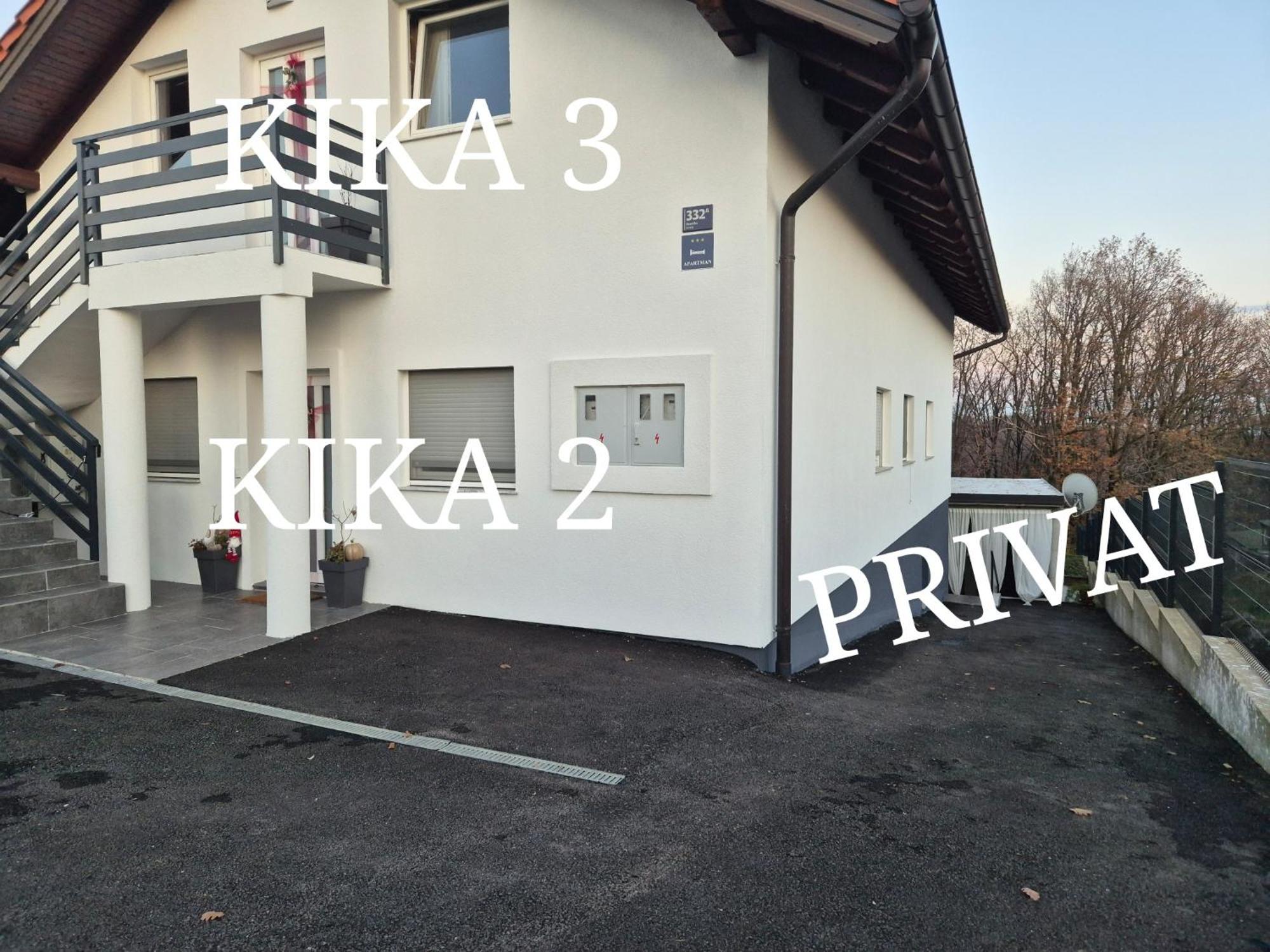 Kika Apartmani-Free Parking- 7 Km Od Centra Загреб Екстер'єр фото